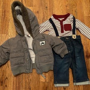 Pumpkin Patch Cat & Jack Fall Outfit